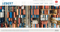 Desktop Screenshot of lebert.com